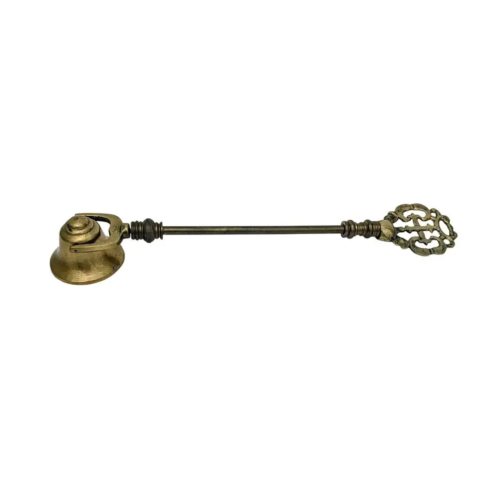 Brass Candle Snuffer 13.6